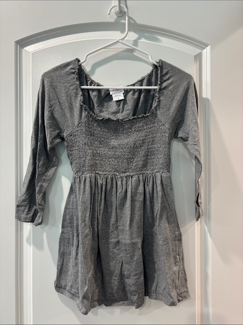 Women’s Oh Baby by Motherhood Gray Top